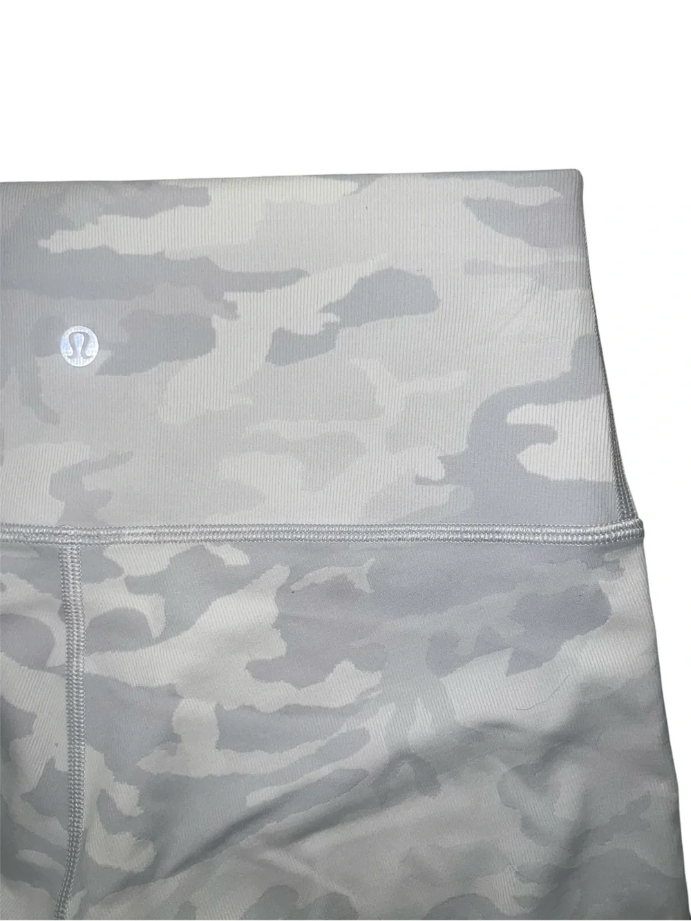 lululemon athletica Wunder Under Light Gray Camo High-Rise Tights/Leggings 25” 6